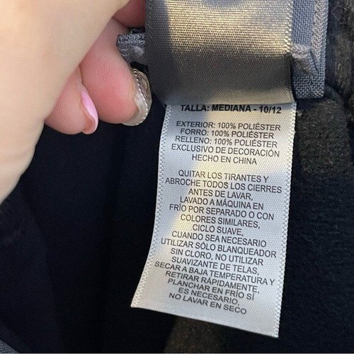Gerry Kinder Schnee Ski Hose Hosenträger Gr. M 10 / 12 grau wasserdicht isoliert - Bild 14 von 14