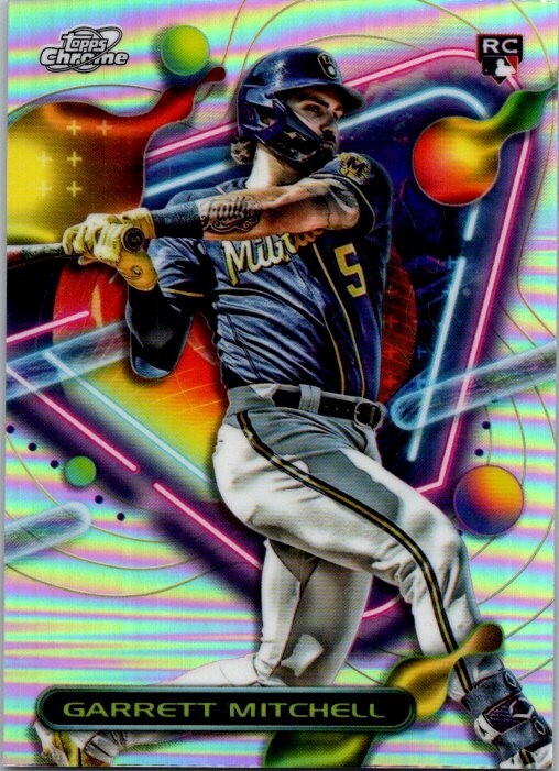 2023 Topps Cosmic Chrome Refractor - Garrett Mitchell #154 (RC)