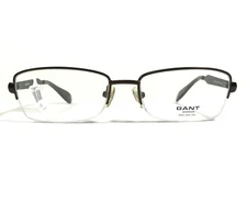 GANT Eyeglasses Frames GW CASEY SBRN Brown Rectangular Half Rim 50-16-135