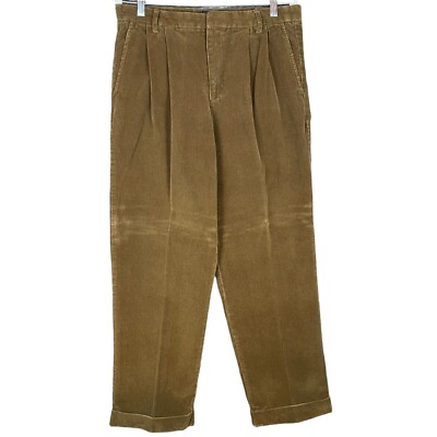 Dockers Corduroy Relaxed Fit Men's 34x30 Brown Chino Pants