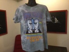 Pink Floyd The Division Bell Tour 1994 Mens T Shirt. Gray. Size Large