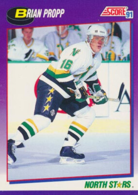 1991-92 Score American #223 BRIAN PROPP - Minnesota North Stars