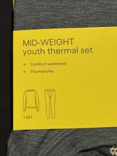 All in Motion Youth Thermal Set L 10 12 Base Layer Blue NWT Midweight