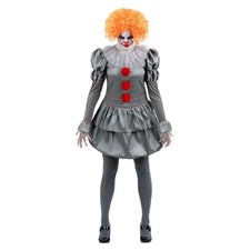 IT Chapter Two Womens/Ladies Pennywise Costume Set  SM1254