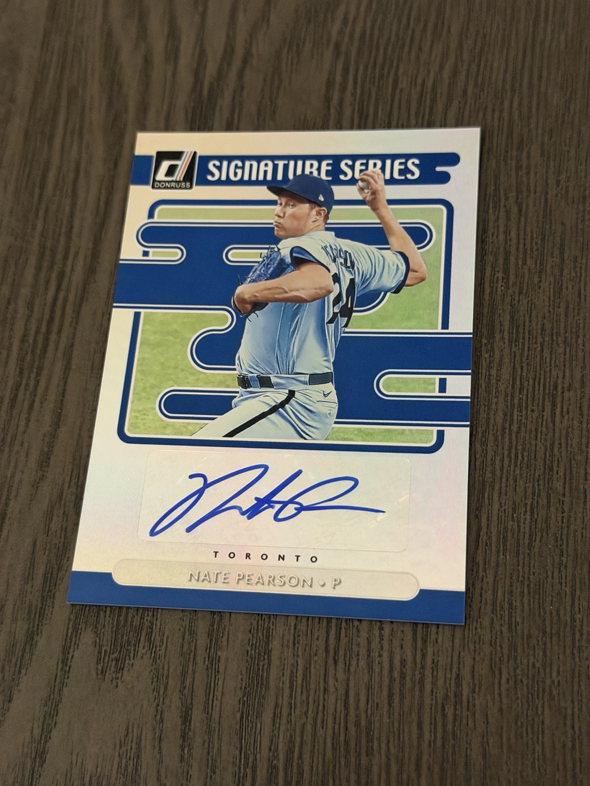 2021 Panini Donruss Signature Series #SS-NP NATE PEARSON Auto Signed Autographs