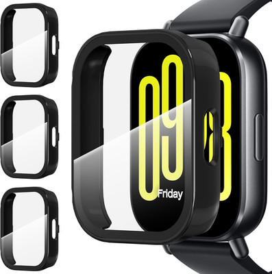 3-Pack for Redmi Watch 5 Active Case, [Anti-Scratch] Tempered Glass Screen Prote