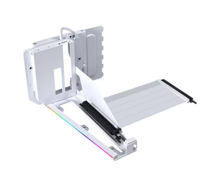 Lian Li Vertical GPU Kit ホワイト LIAN LI Multi-Directional Vertical GPU Bracket Kit White with