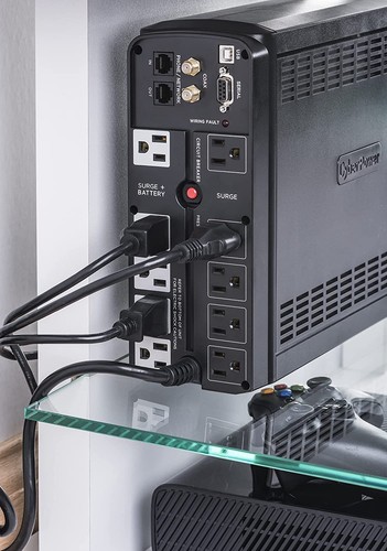 CyberPower CST135XLU-R 1350VA/810W AVR, LCD, USB 2.0 USV - Zertifiziert Refurbished - Bild 4 von 5