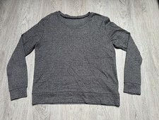 Pullover grau Fischgrät Muster Größe M