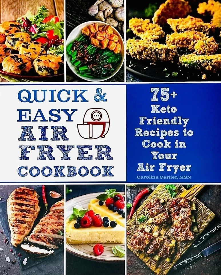 Quick & Easy Air Fryer Cookbook by MSN Carolina Cartier  9780785843047 NEW book