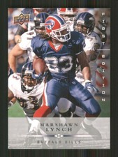 2008 Upper Deck First Edition #19 Marshawn Lynch Buffalo Bills 41485