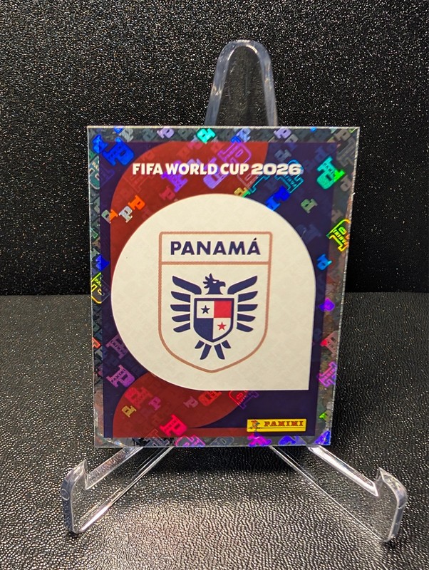 Panama 2026 Panini FIFA World Cup Holo logo Sticker PAN1