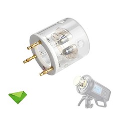 GODOX 400W Flash Tubes Tube for AD400 Pro AD400Pro II, Bulb 78 61mm