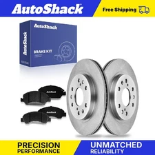 Front Brake Rotors Premium Ceramic Pads for Chevy Silverado 1500 GMC Yukon