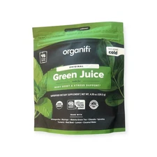 Organifi Green Juice 15 Travel Packs Organic Superfood for Cleanse & Focus New