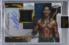 2020 Topps Fully Loaded Turnbuckle Pad Relics 12/99 Mustafa Ali #A-MA Auto fm0