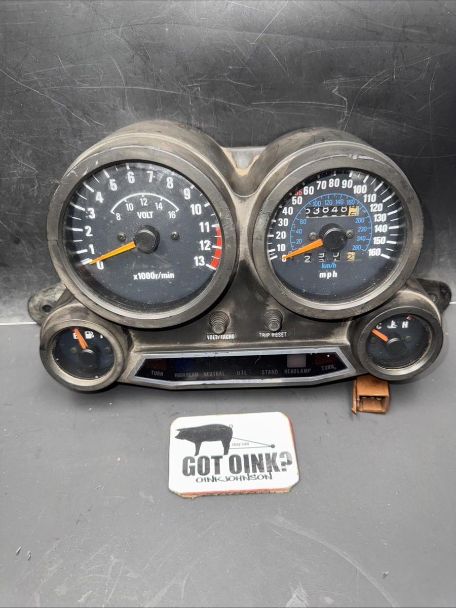 908ページ Kawasaki 1984-1986 Ninja 900 GPZ900R ZX900A OEM Tach Speedo