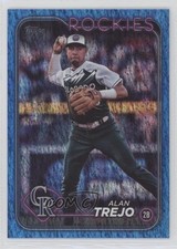 2024 Topps Update Blue Holo Foilboard 741/999 Alan Trejo #US7 1ew5