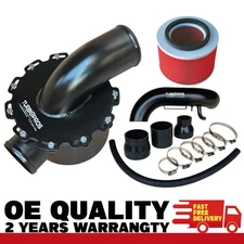 Upgrade High Flow Air Box, Filter&Intake Pipe Kit For Nissan Patrol GU ZD30 3.0L