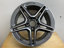 1 x MERCEDES BENZ A CLASS W177 18" AMG DIAMOND CUT GREY GENUINE OEM ALLOY WHEEL