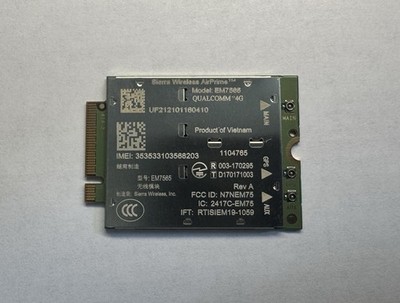 Sierra Wireless EM7565 M.2 4G LTE Broadband Modem Module