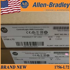NEW PLC 1756-L72 ControlLogix 4MB Controller Factory Sealed AB VIP