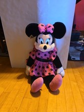 Vintage Applause 25" Minnie Mouse Plush- Pink Polka Dot Dress- Has Ear Tag