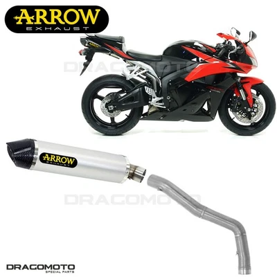Pot échappement HONDA CBR 600 RR 2009 2010 ARROW ALU CC INDY RACE - Photo 1/4