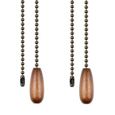 Ceiling Fan Chain Pulls Walnut Wooden Pull Chain Extension Pull Chain For Ceilin