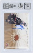 Alexander Ovechkin Capitals Signed 2005-06 Fleer Ultra #41/50 BAS 10 Rookie Card