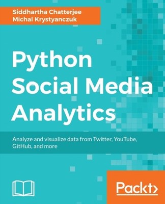 Chatterjee - Python Social Media Analytics - paperback or softback - E555z