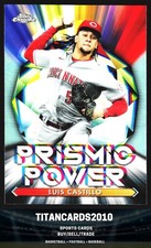 Luis Castillo 2021 Topps Prismic Power Refractor Cincinatti Reds #PP-14