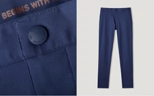 Rhone Commuter Pant Mens 32x32 Navy Slim Stretch Perfomance MSRP$138