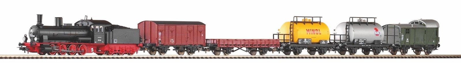 Kit de démarrage Piko 57123 avec lit train de marchandises locomotive à...