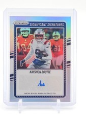 KAYSHON BOUTTE 2025 PRIZM SIGNIFICANT SIGNATURES SILVER #SSI-KBE Q1316