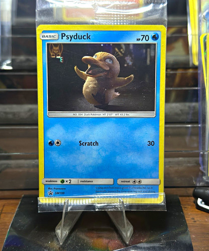 Sealed Psyduck SM199 SM Promo Holo Eng 2019 70 HP