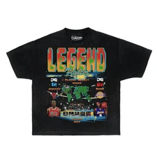 Arcade Legends Fighter Boxy Shirt Vintage Basketball Shirts Streetwear Y2K Tees