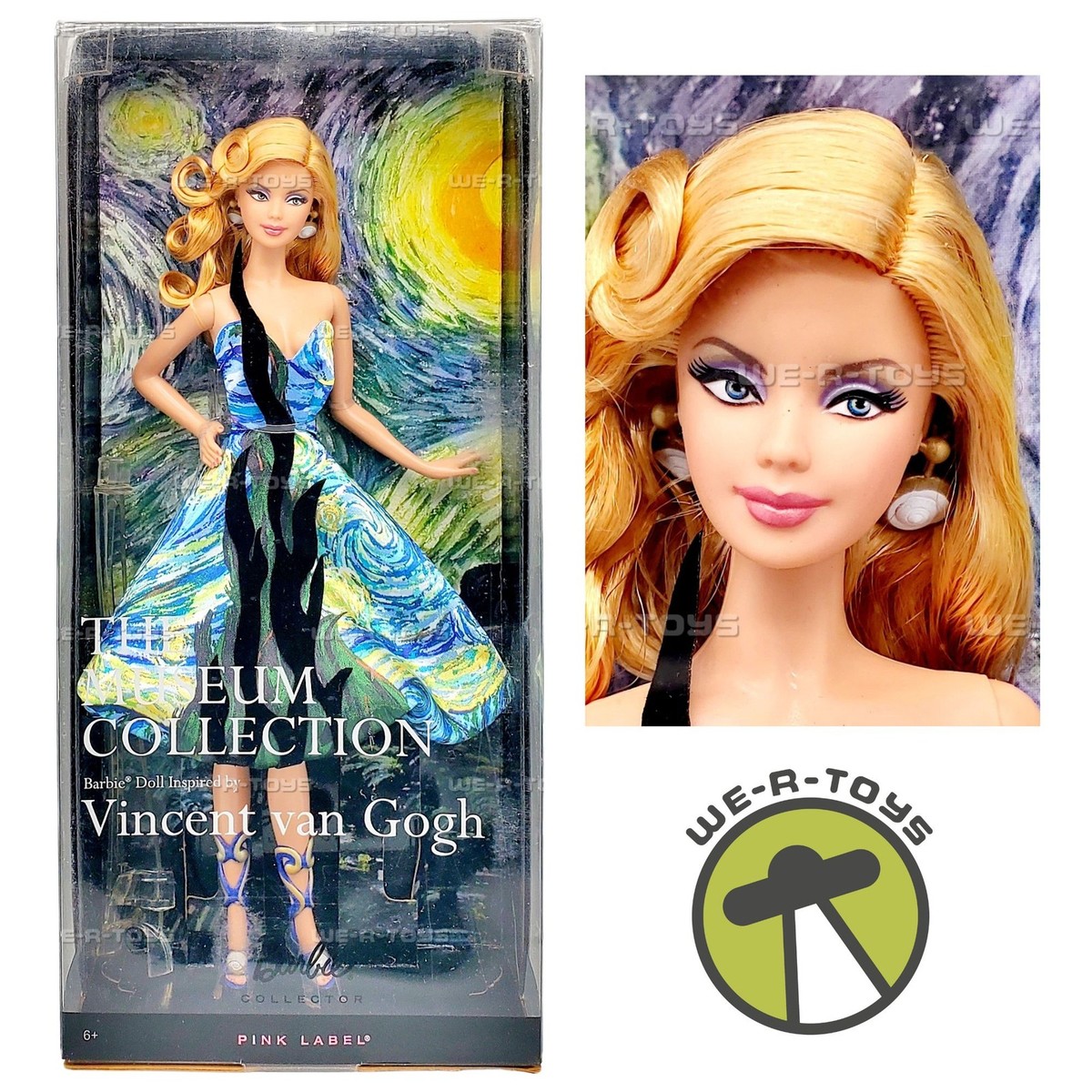 Barbie - Barbie 2010 コレクション　箱入り Barbie Collector Museum Collection Van Gogh Doll 2010 Mattel