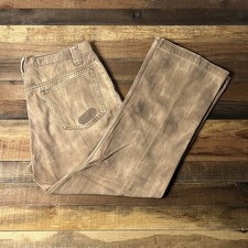 Vintage Levi  s Big E Deep Pocket Hippy Pants Sz 33x27 1960s/70s Repaired Flaired