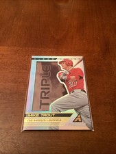 2013 Panini Pinnacle Baseball Clear Vision Mike Trout #CV2 Triple Mint Condition