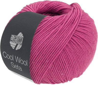 LANA GROSSA Cool Wool Seta | Cool Wool Klassiker mit Seidenanteil | Handstrickga
