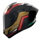 Nolan X-804 RS Piega 367 Carbon Red Gold Green