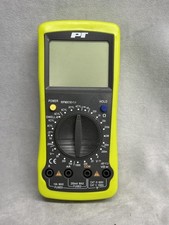 Pt Automotive Digital Multimeter Dwell Tach Rpm Cat Iii 600v 10a Hold Acdc