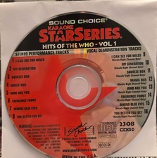 SC2308 THE WHO  SOUND CHOICE  KARAOKE CDG LOT FERN