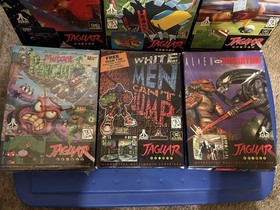 Atari Jaguar System And Games. Great Condition. Includes Rare Mutant Penguins
