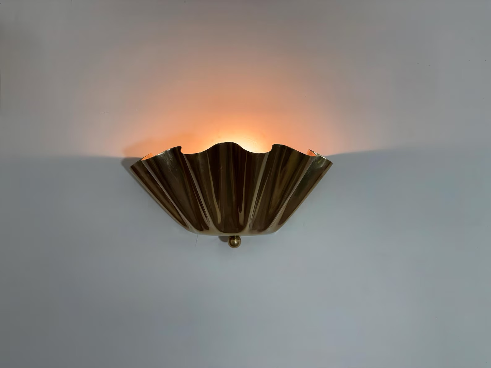 Mid Century Half Flower Wall Sconce Light | Modern Wall Fixture | Beautiful Wall