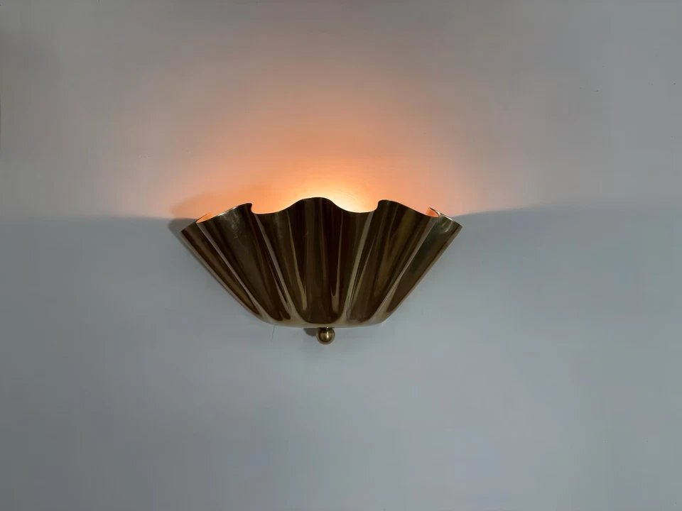 Mid Century Half Flower Wall Sconce Light | Modern Wall Fixture | Beautiful Wall - Image 2 of 4