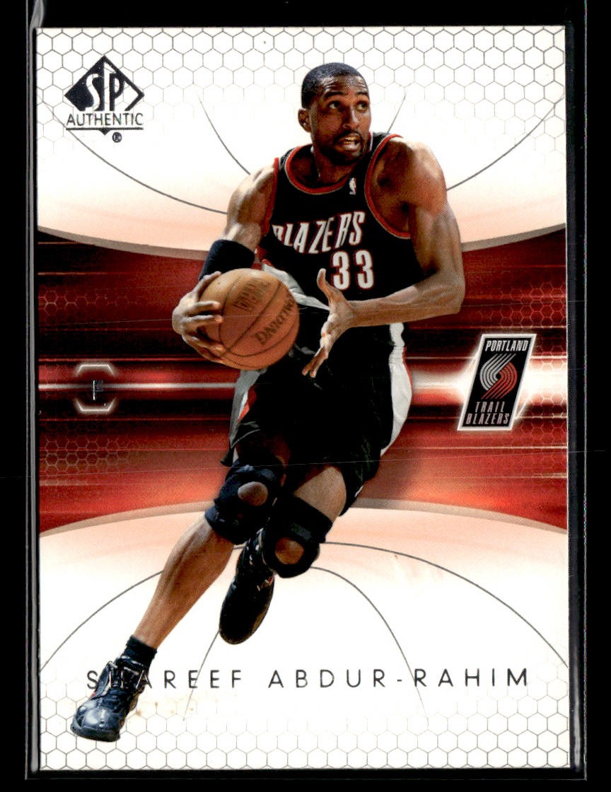 2004-05 SP Authentic Shareef Abdur-Rahim #71