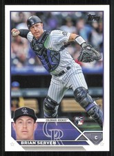 2023 Topps #41 Brian Serven RC