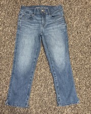 American Eagle Jeans Women's Size 6 Artist Crop Next Level Stretch MidRise 29x23
